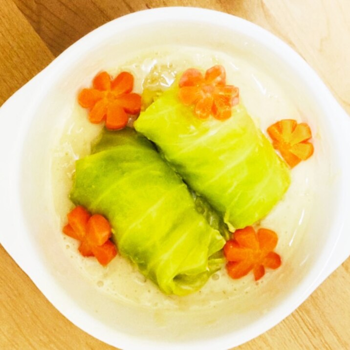 魚肉ソーセージで!ロールキャベツ